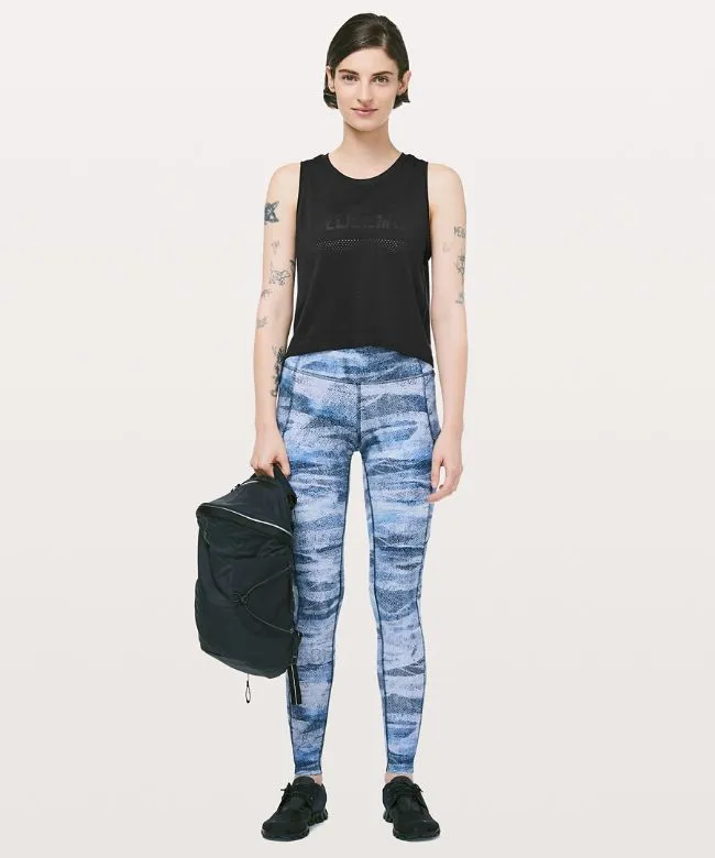 lululemon Breeze By Muscle Crop Tank Top logo - Lululemon