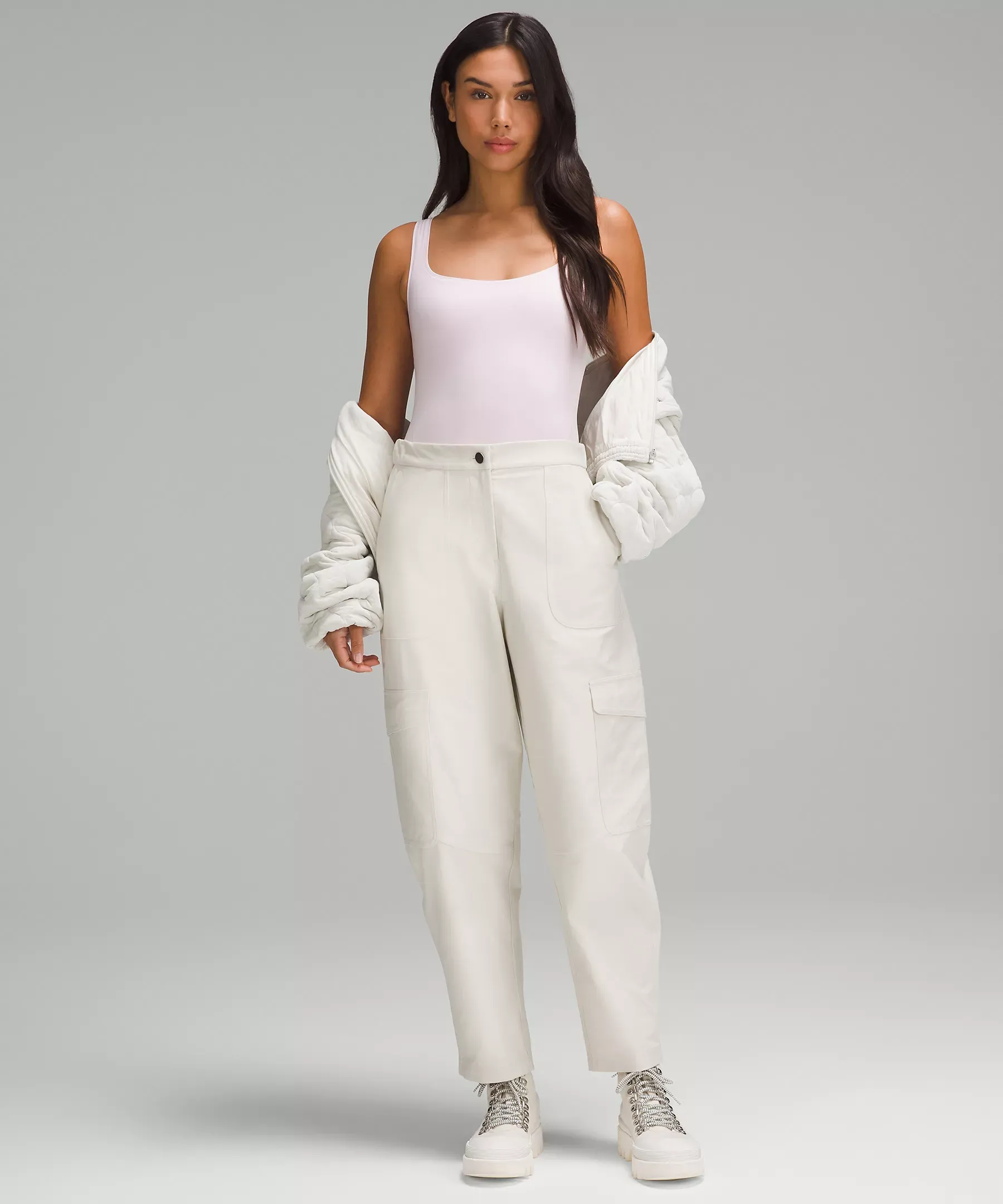 lululemon Wundermost Ultra-Soft Nulu Square-Neck Sleeveless Bodysuit - Lululemon