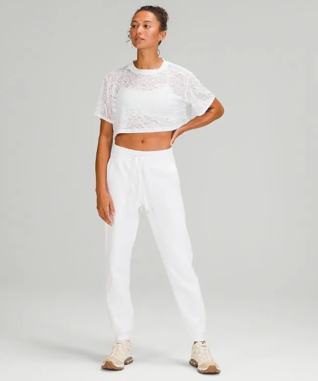 lululemon All Yours Cropped T-Shirt Veil - Lululemon