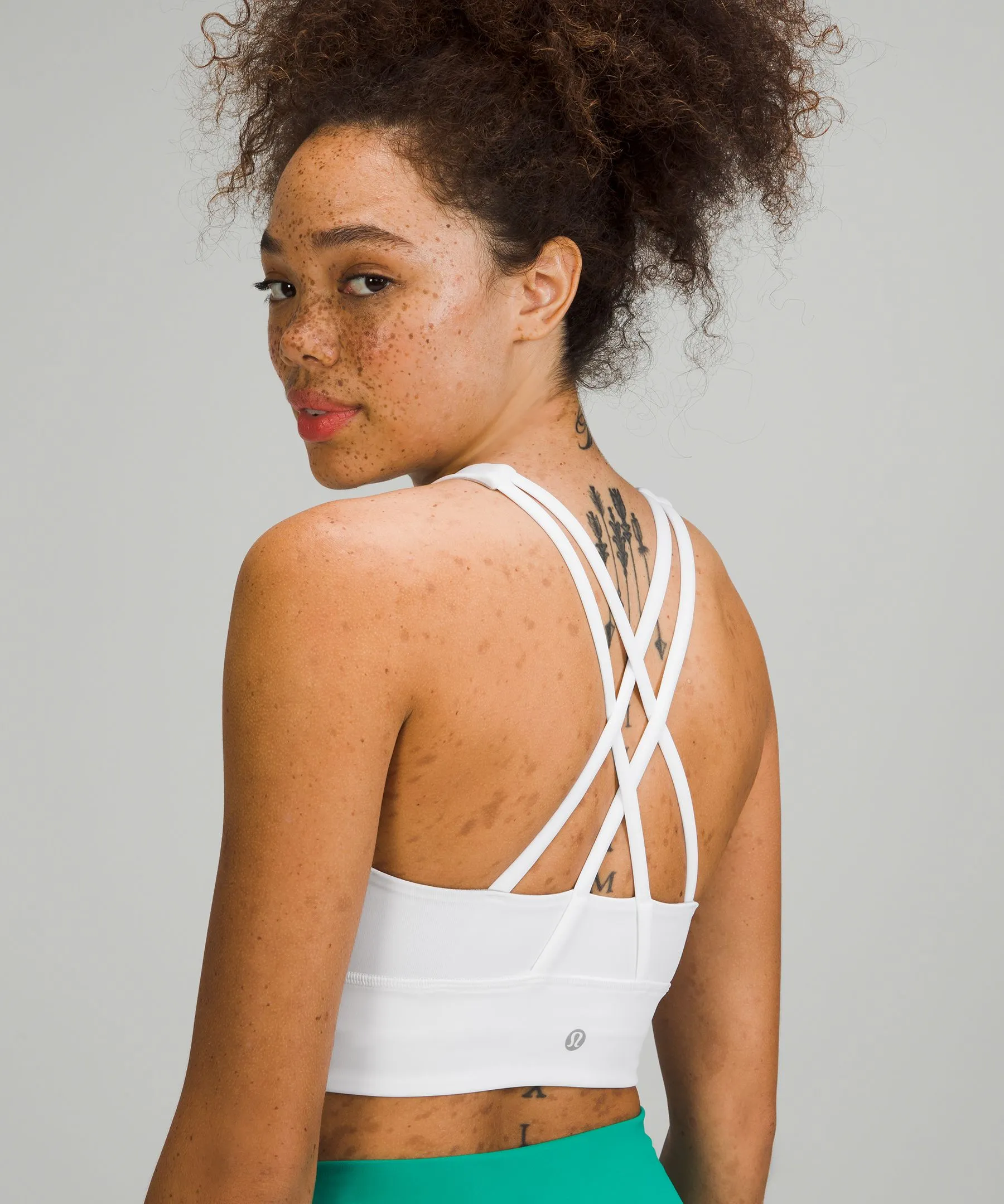 lululemon Energy Bra High-Neck Longline Tough Medium Support, B–D Cups - Lululemon