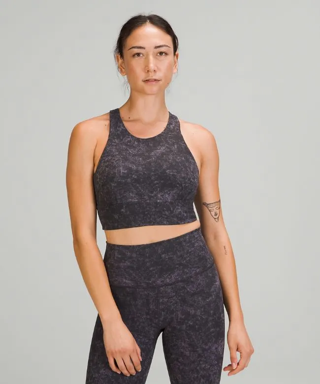 lululemon Wunder Train Longline Bra Medium Support, C/D Cup - Lululemon