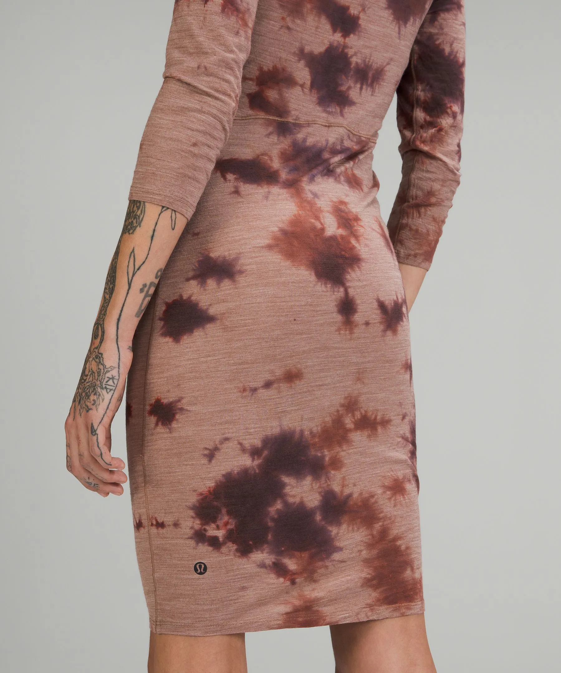 lululemon   lab Wool-Blend Tie Dye Dress Online Only - Lululemon