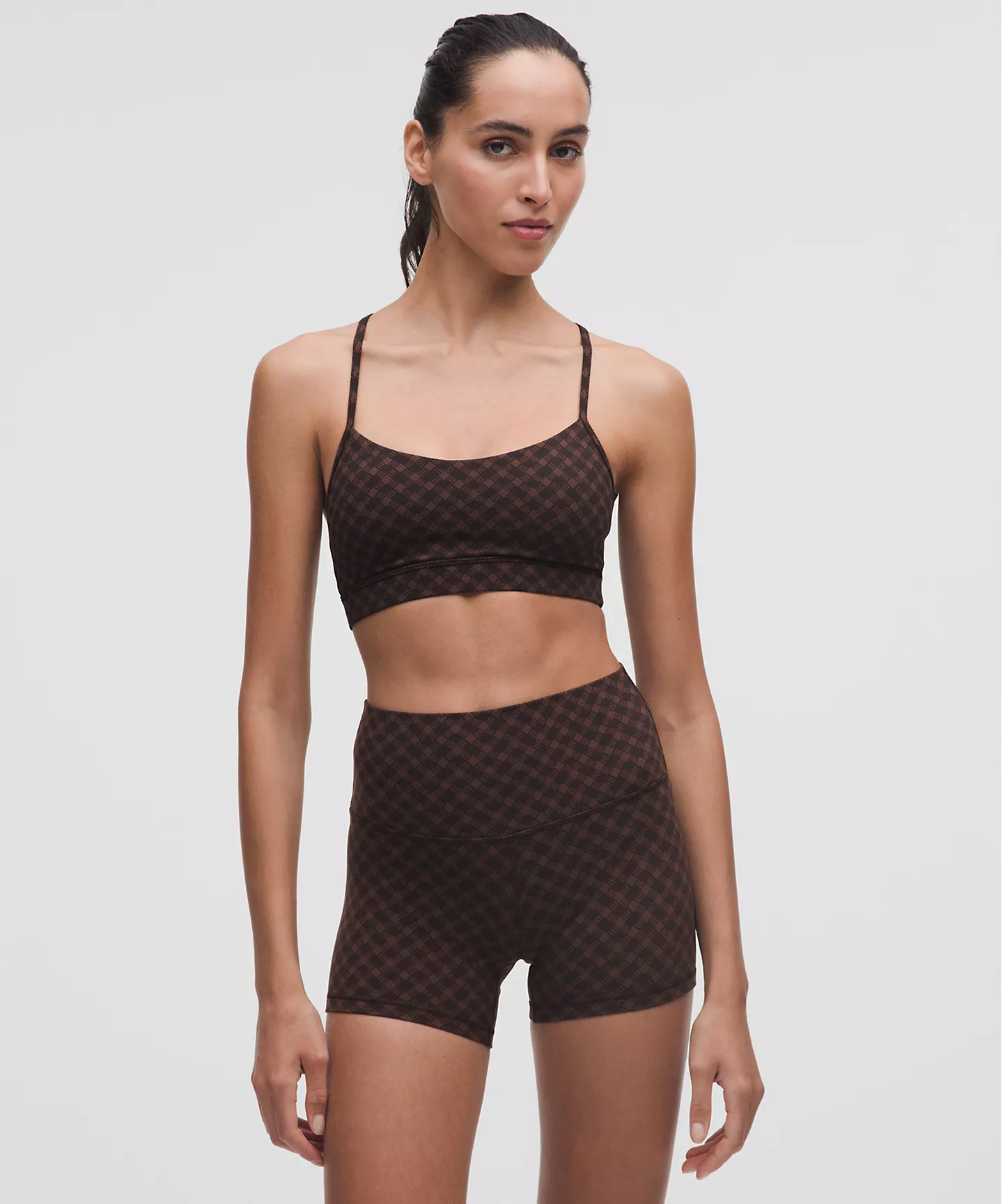 Flow Y Bra Nulu Light Support, A–C Cups Jacquard - Lululemon