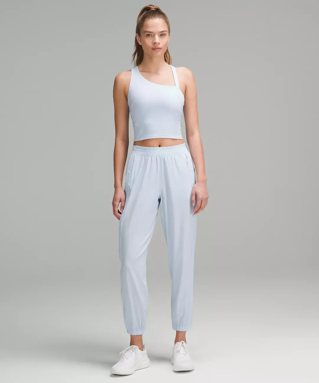 lululemon Everlux Asymmetrical Tennis Tank Top Medium Support, B/C Cup - Lululemon