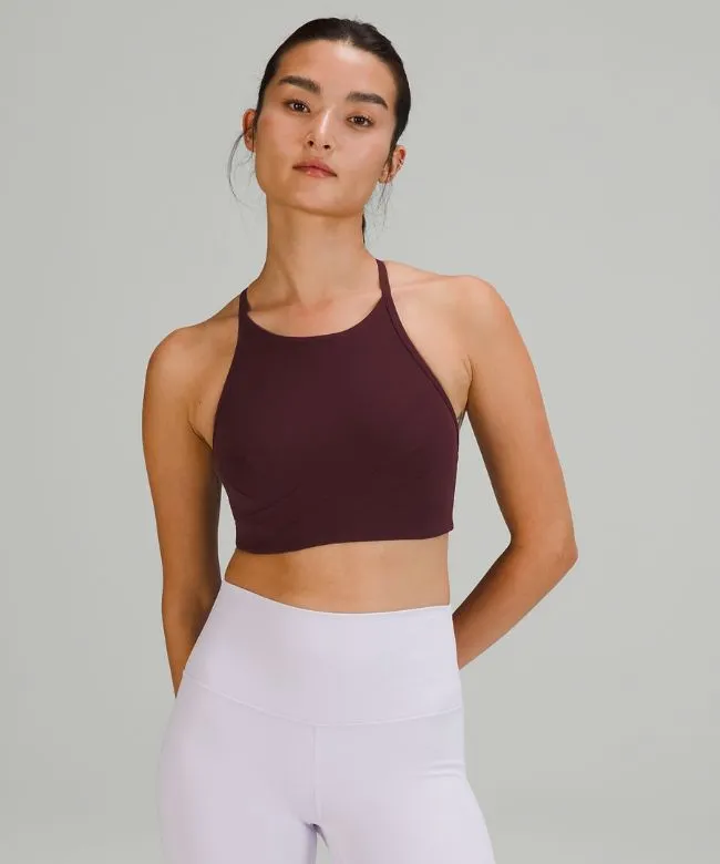lululemon Flow Y Wrap-Front High-Neck Bra Light Support, B/C Cup - Lululemon