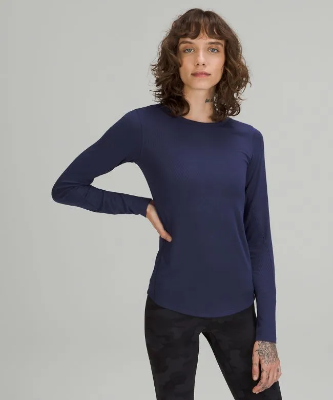 lululemon Hold Tight Ribbed Long Sleeve Shirt - Lululemon