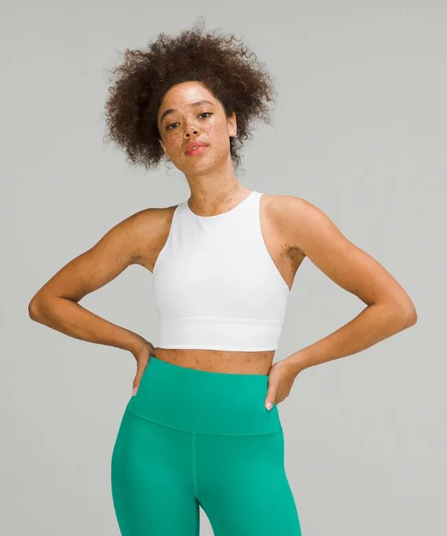 lululemon Energy Bra High-Neck Longline Tough Medium Support, B–D Cups - Lululemon